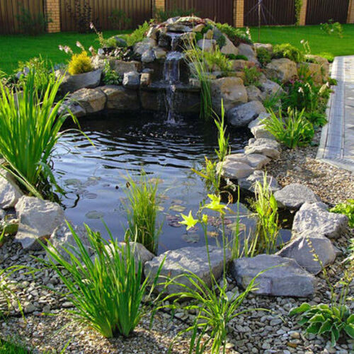 12 современных мерцающих садовых прудов для двора – уникальные дизайнерские находки